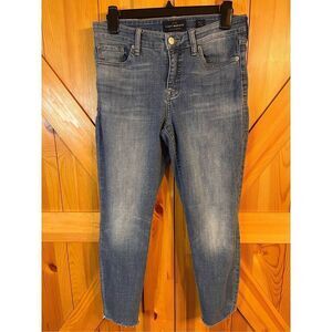 Lucky Brand Women's Cropped Ankle Skinny Jeans - Medium Blue Wash